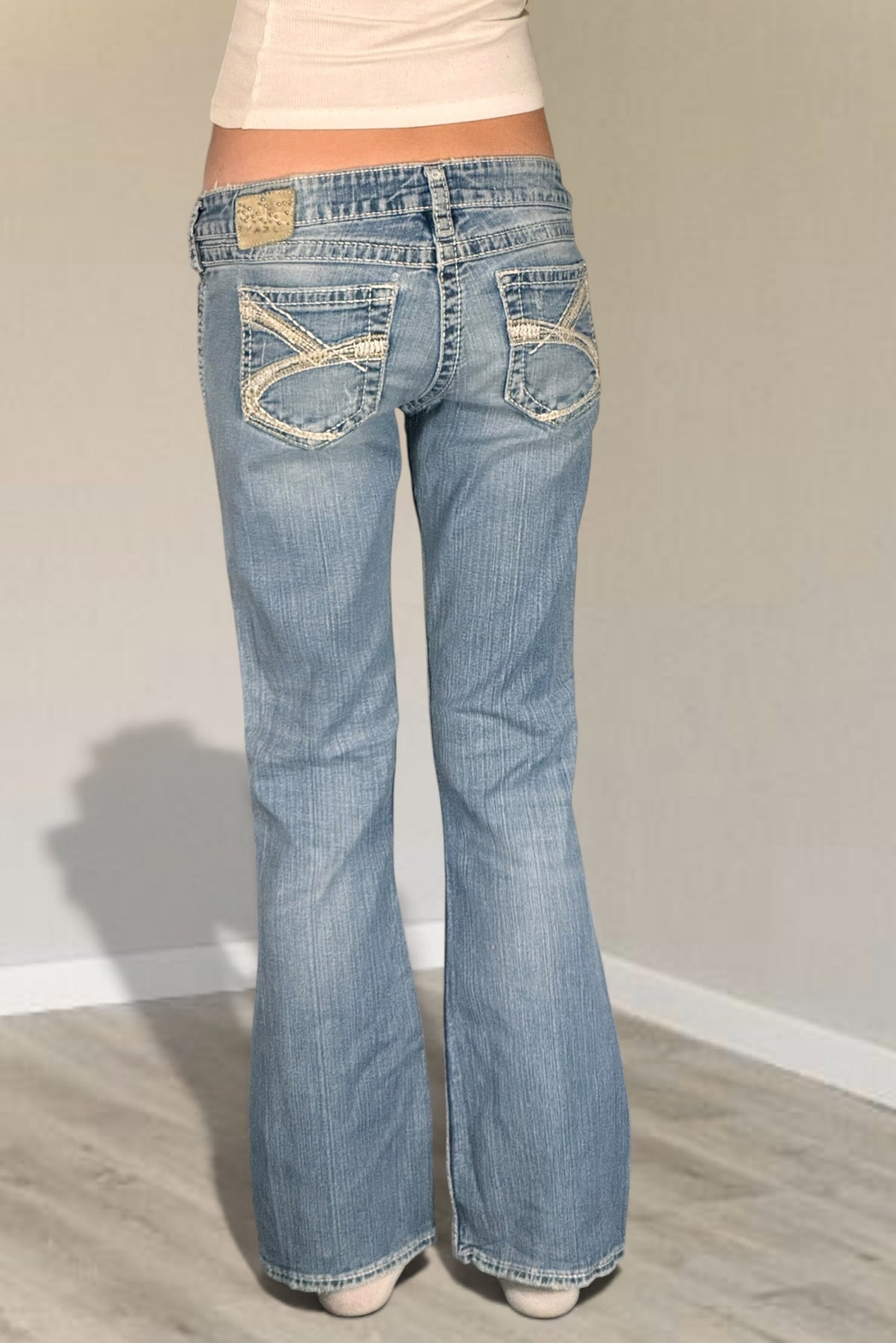 Lågmidjade jeans stl: XS