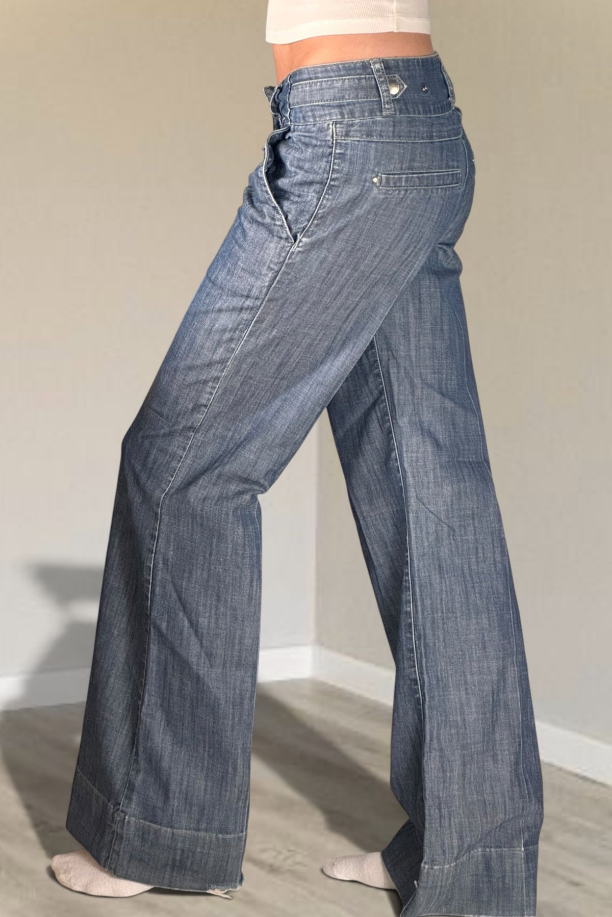 Lågmidjade jeans stl: XXS