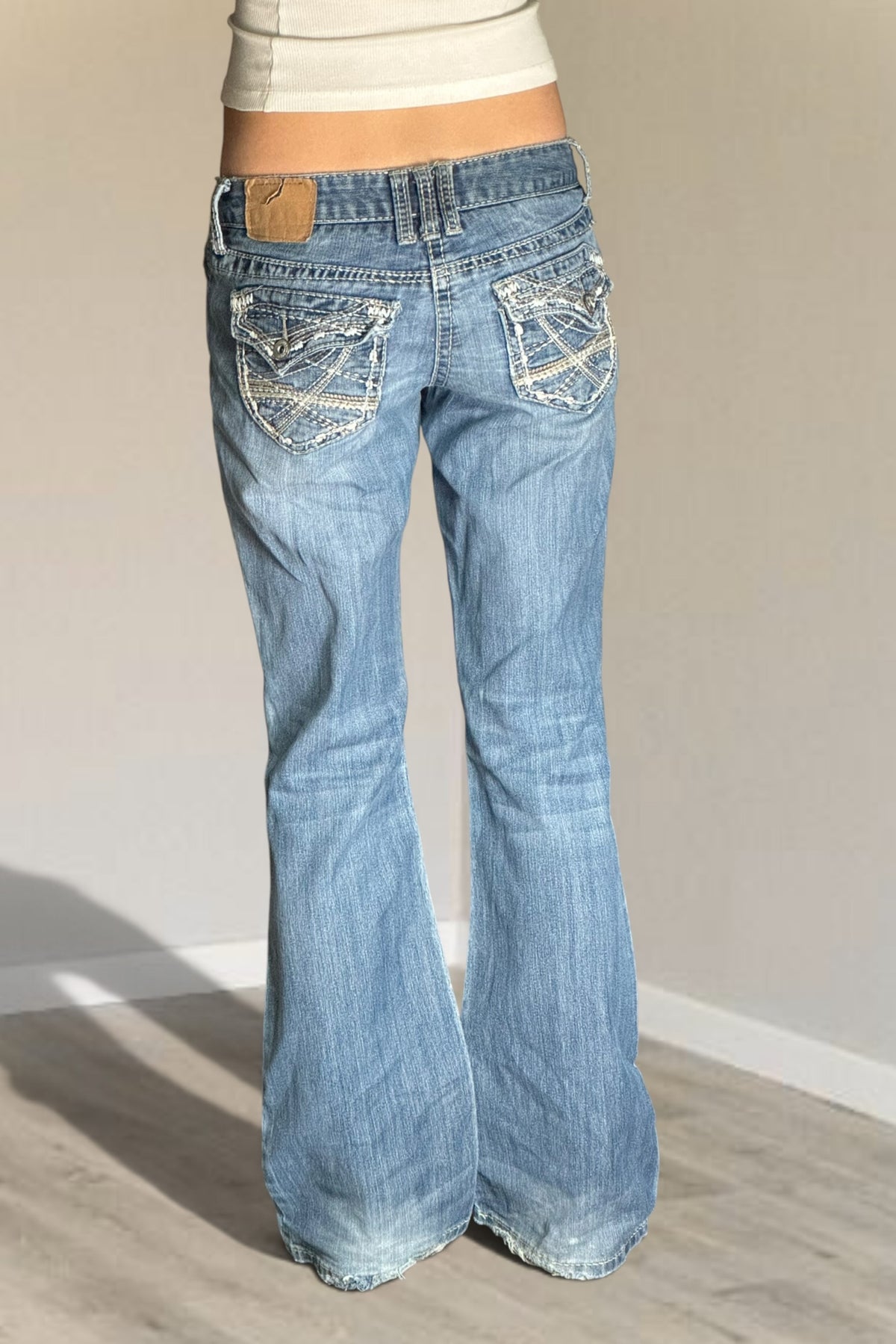 Lågmidjade jeans stl: XS