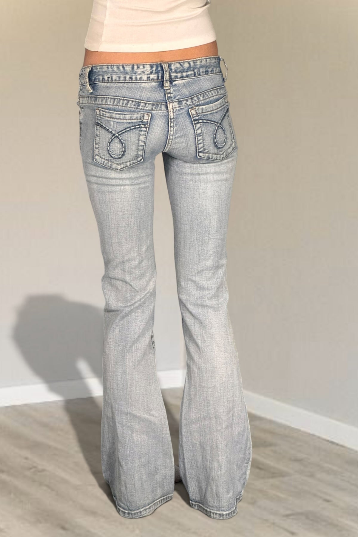 Lågmidjade jeans stl: XS
