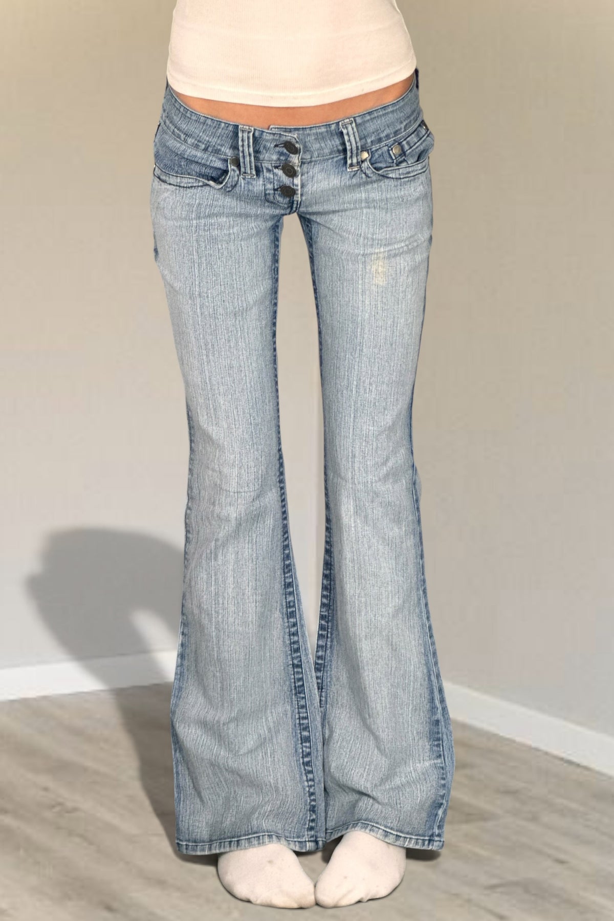 Lågmidjade jeans stl: XS