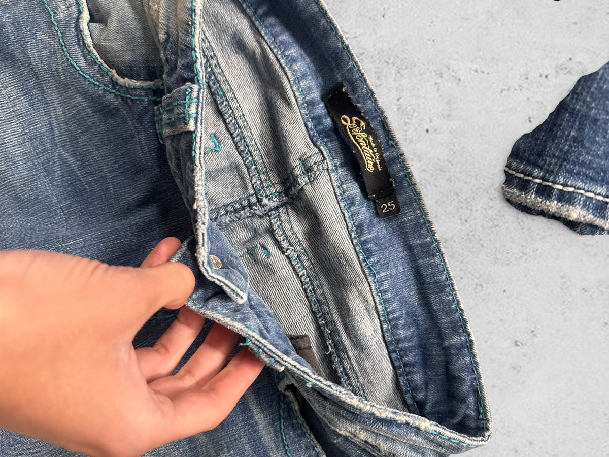 Low-rise jeans size: XXS