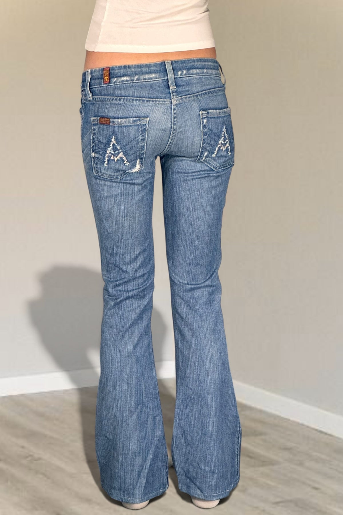 Lågmidjade jeans stl: XS